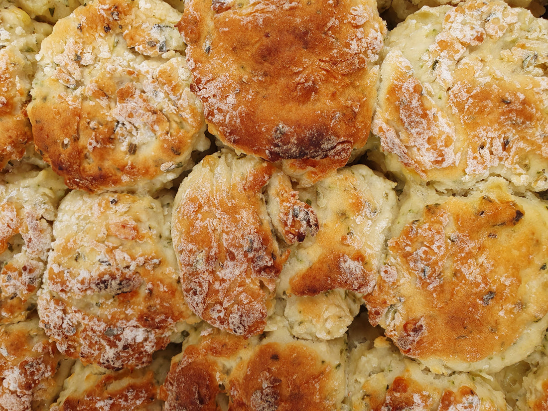Classic Cheese & Chive Scones