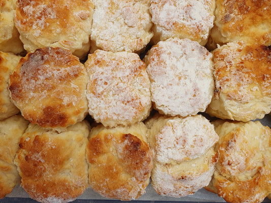 Classic English Plain Scones
